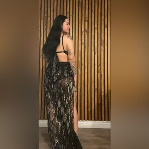 Black dress with sparkle